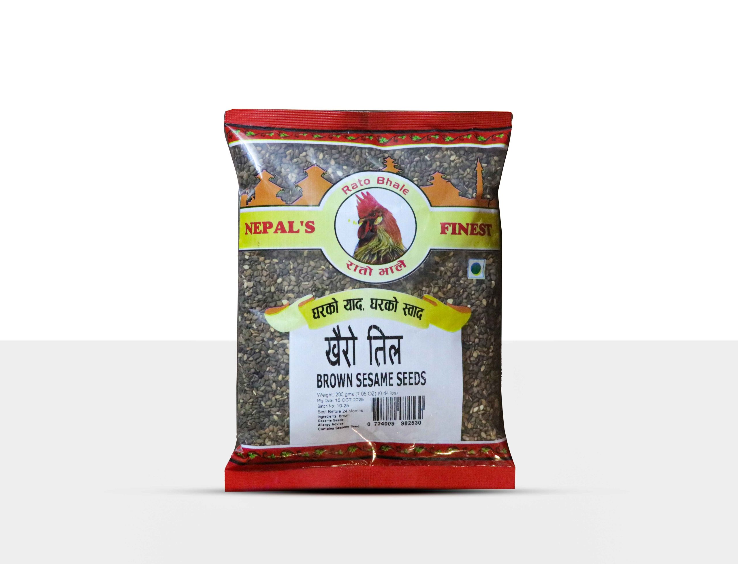 Brown Sesame Seeds (Khairo Teel) – premium Nepali sesame seeds for export