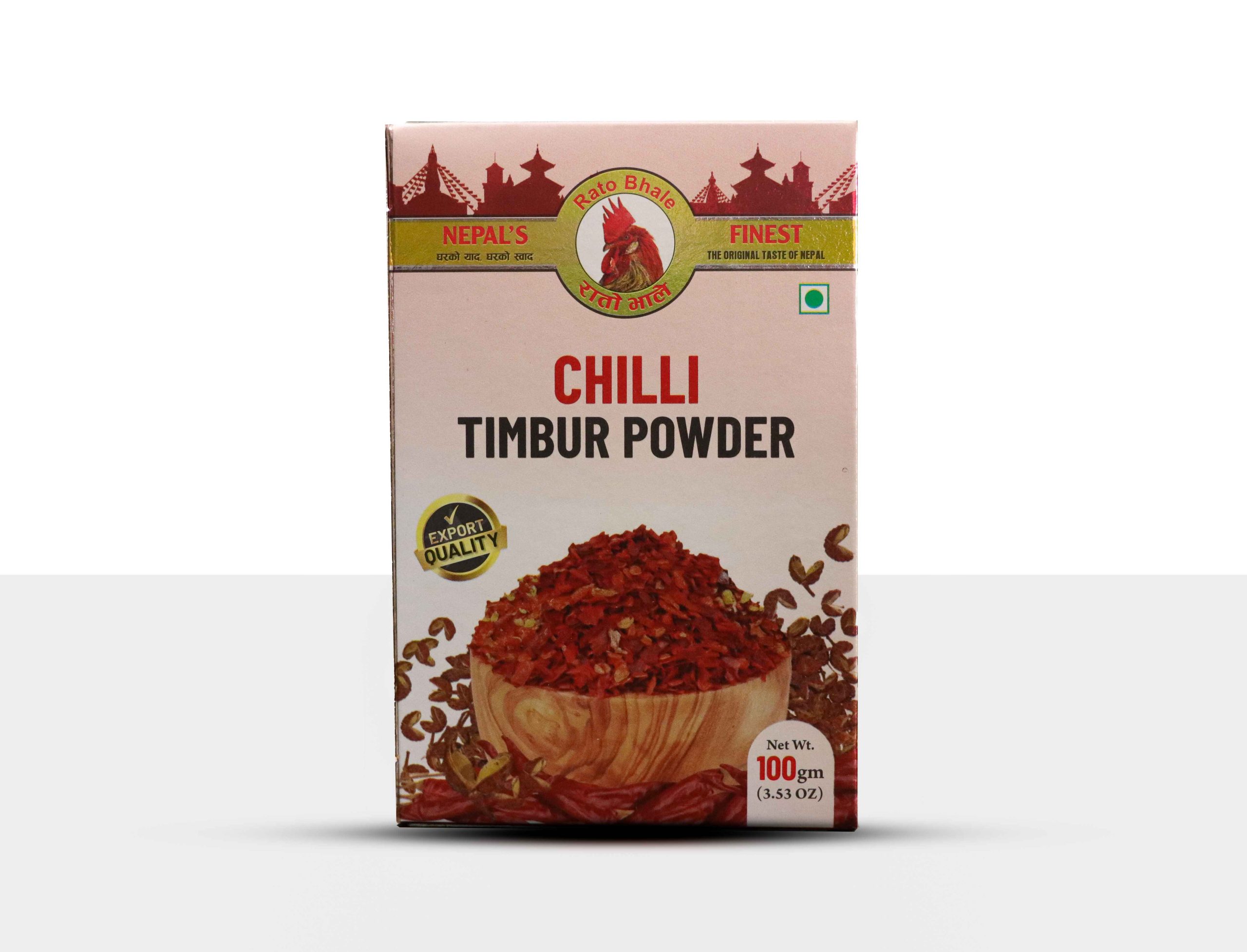 Chilli Timbur Powder by Rato Bhale – Nepali red chilli and timbur spice blend