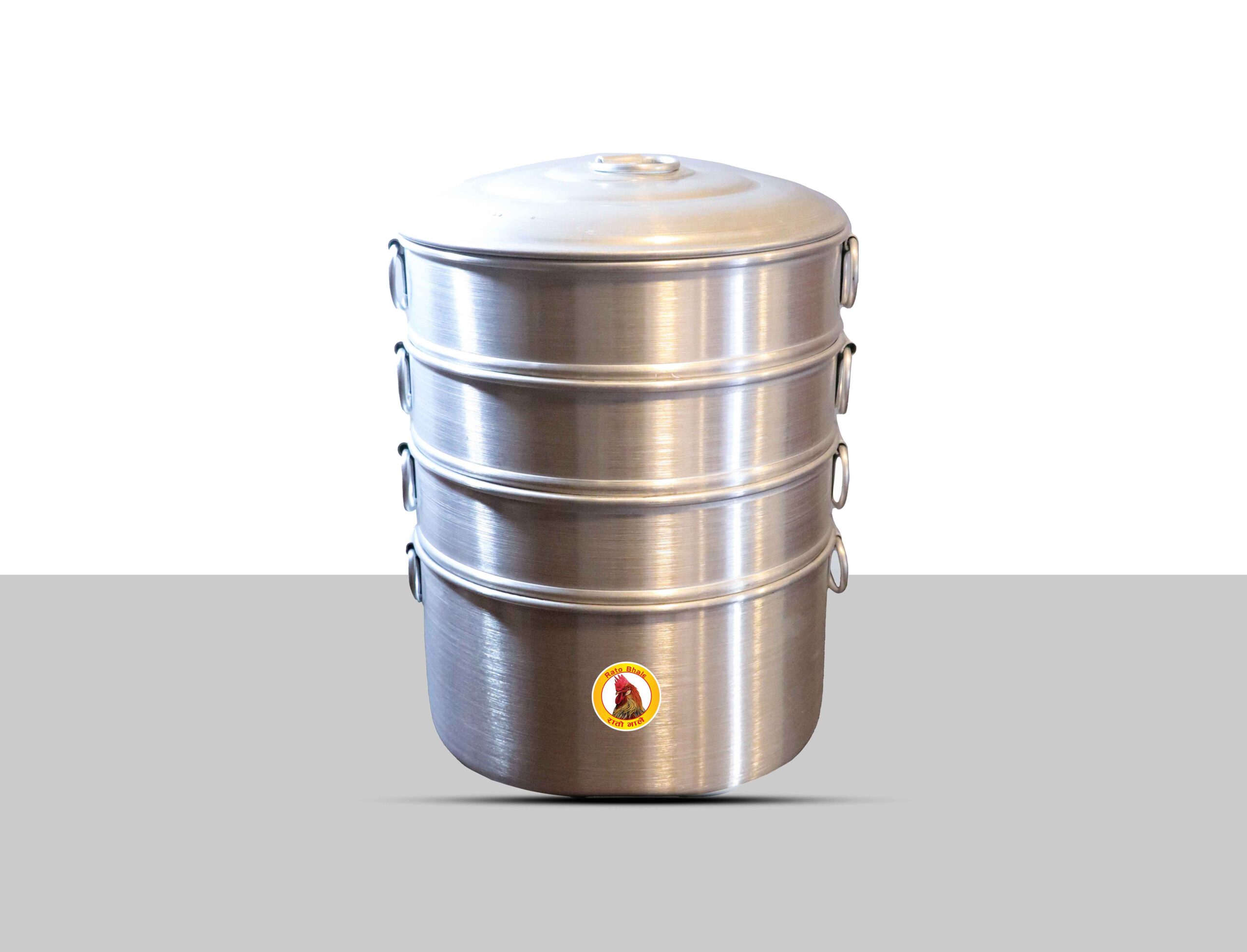 Stainless steel momo steamer – multi-layer Nepali dumpling steamer pot