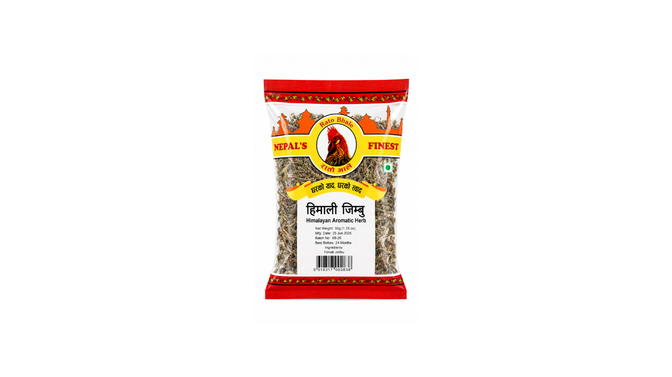 Jimbu traditional Himalayan aromatic herb used in Nepali cooking