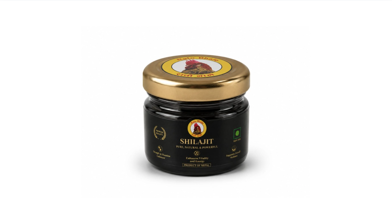 Premium Himalayan Shilajit Resin from Nepal by Rato Bhale