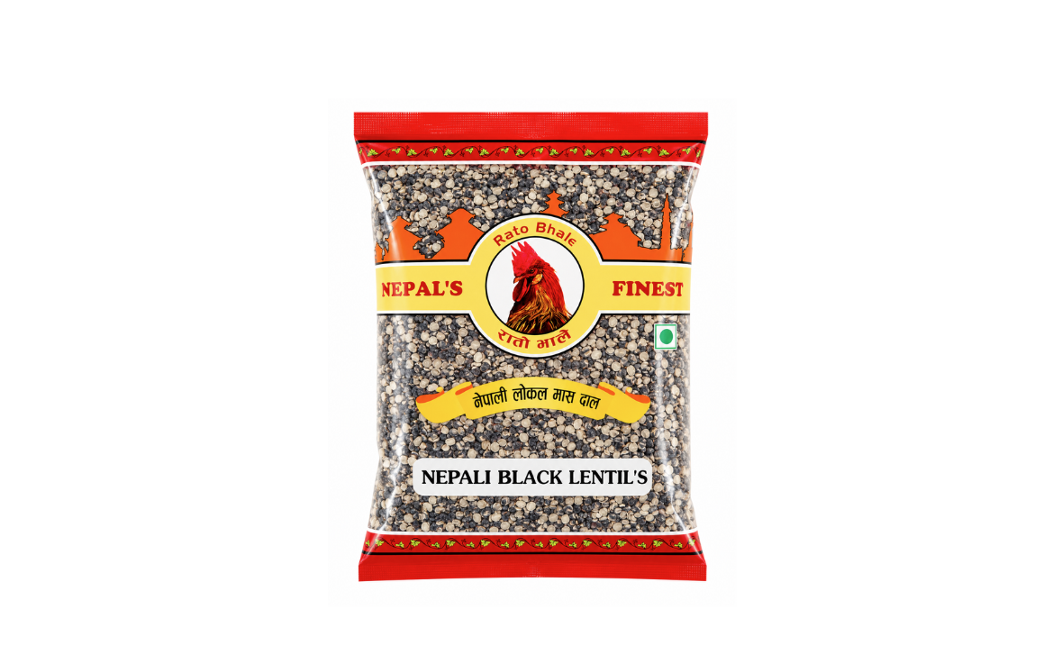Premium Nepali Black Lentils by Rato Bhale from Nepal