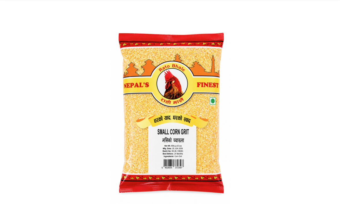 Premium Small Corn Grit by Rato Bhale