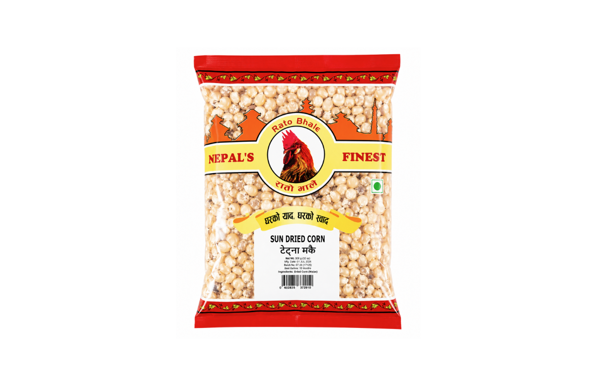 Premium Sun Dried Corn by Rato Bhale