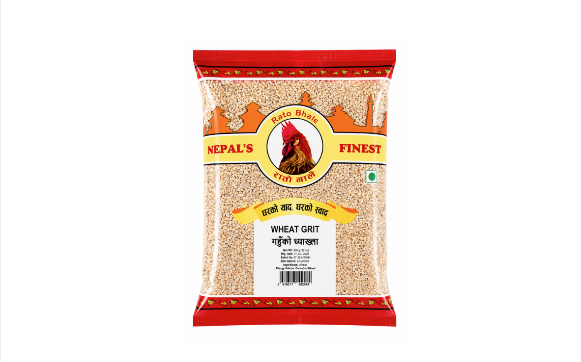 Premium Wheat Grit by Rato Bhale
