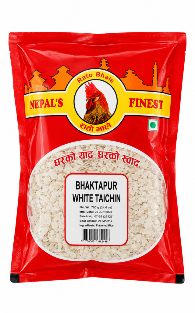 Bhaktapur White Taichin Beaten Rice by Rato Bhale