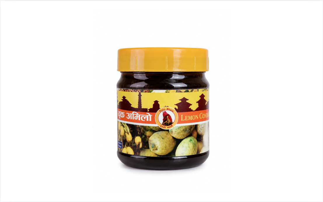 Premium Chuk Amilo Lemon Concentrate by Rato Bhale