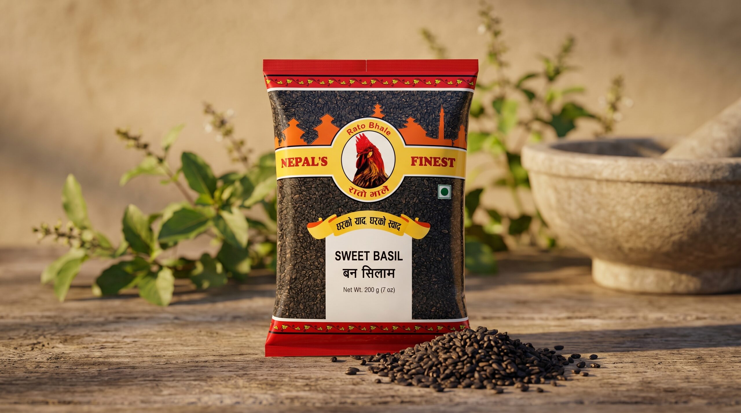 Rato Bhale Ban Silam traditional Nepali perilla seeds