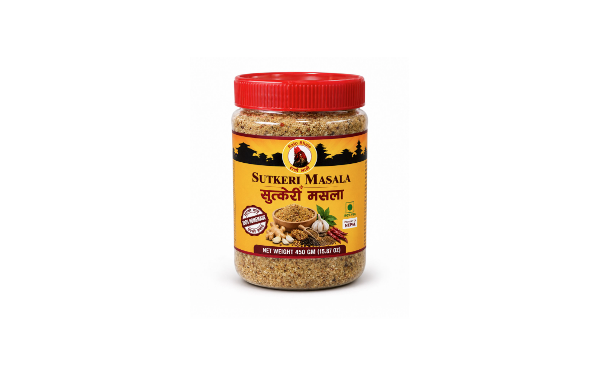 Rato Bhale Sutkeri Masala traditional Nepali postpartum food